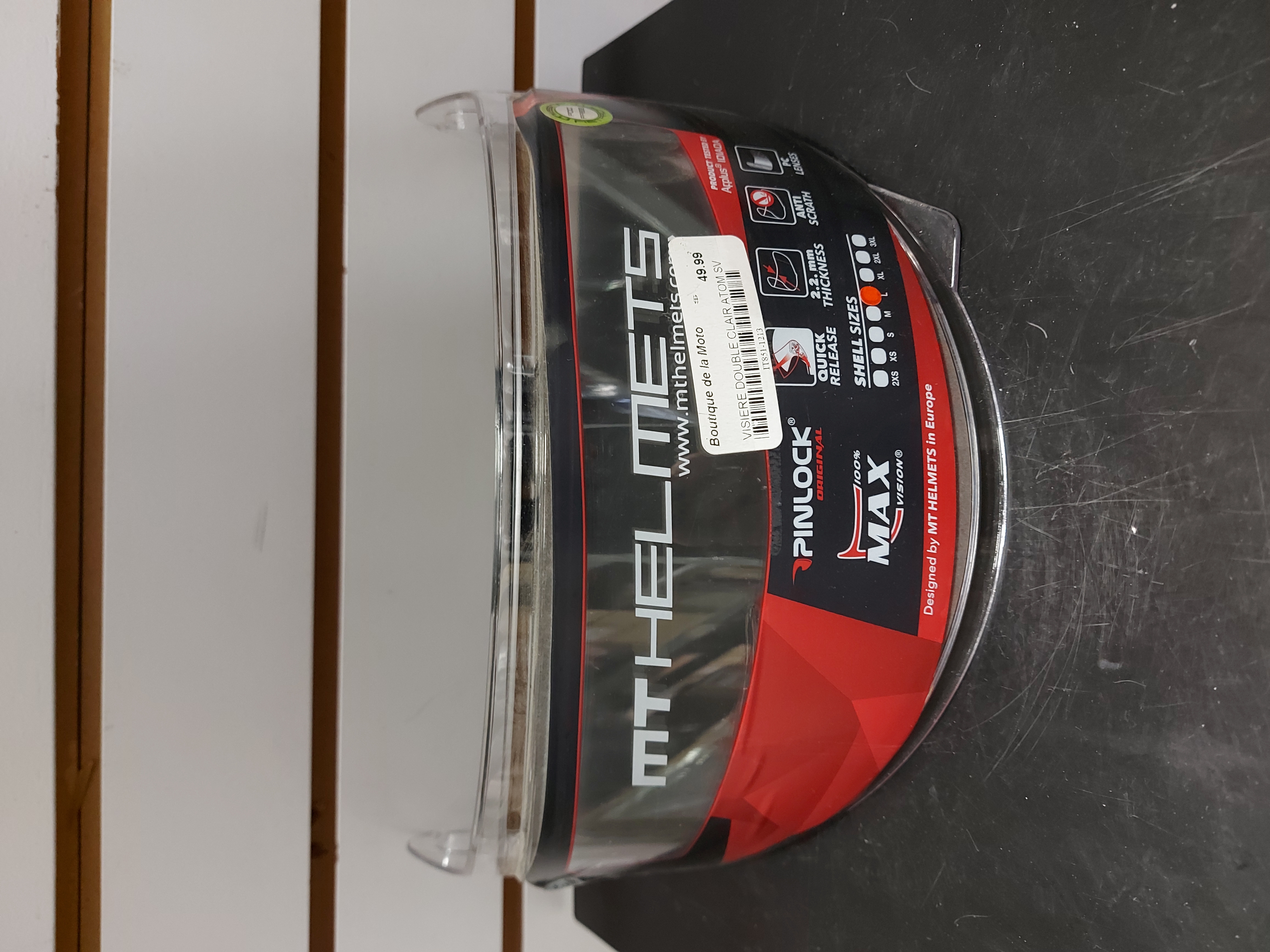 VISIERE EXT DOUBLE ATOM MT-V-16